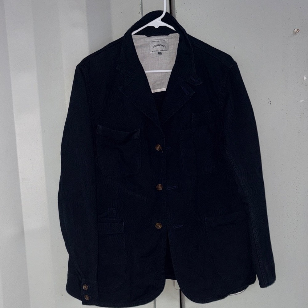 Unbranded Men's Navy Lightweight Shirt Jacket - Picture 2 of 7